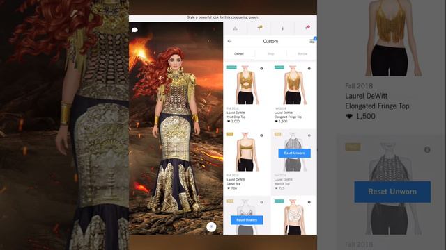 Queen of Cinders - Covet Fashion Design смотреть онлайн