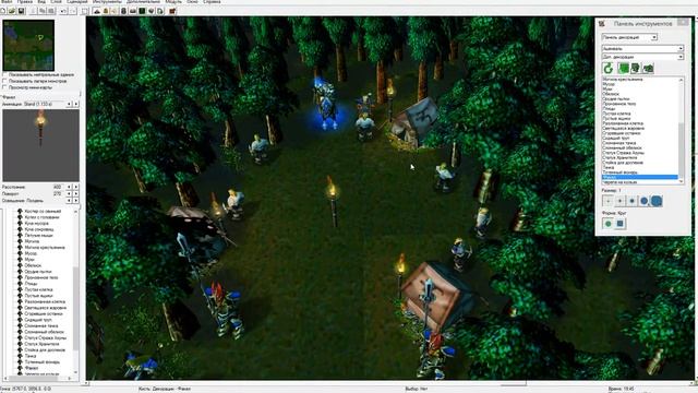 Warcraft 3 RPG создаём (Создали квестик[маленький] , и декорируем 2 локацию ) смотреть онлайн