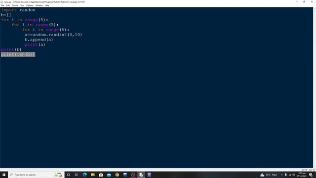 RANDOM NUMBER GENERATOR | RANDOM DATA CREATION | RANDOM MODULE | PYTHON смотреть онлайн