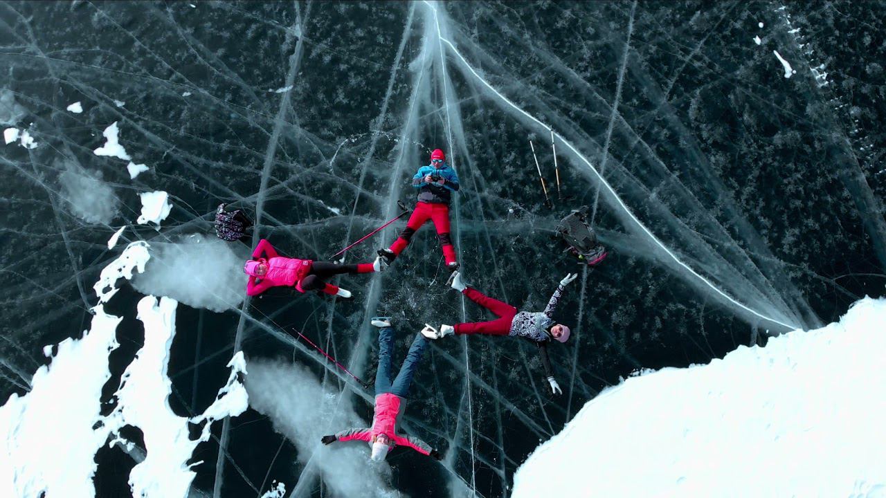 Байкал. Листвянка-Большие Коты на коньках