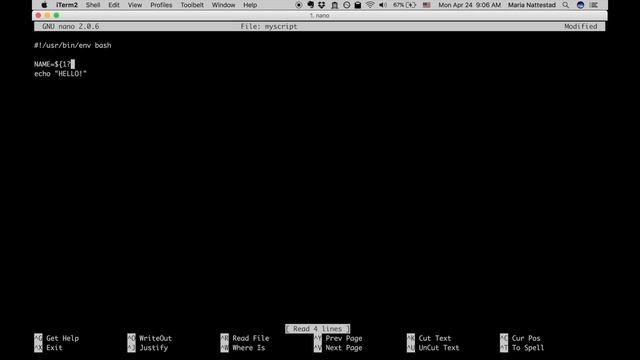 How to write a bash script смотреть онлайн