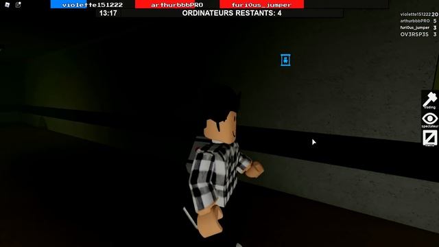 SURVIVRE AU TUEUR OVERSPES DANS ROBLOX.. смотреть онлайн