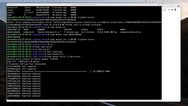 Learn Docker in 1 Hour / Use ECR,ECS to Run Docker Container смотреть онлайн
