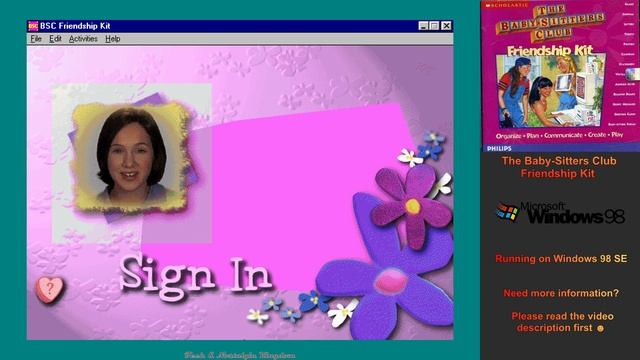 The Baby-Sitters Club Friendship Kit (1996, PC) - Longplay смотреть онлайн