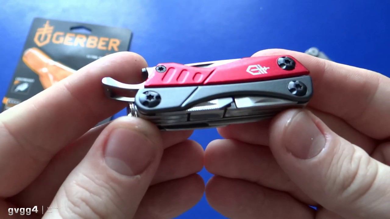 Прикольный Мультитул- брелок Gerber Dime Micro Tool смотреть онлайн