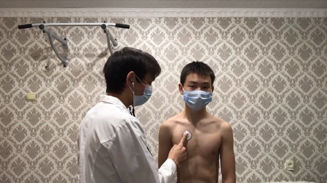 Аускультация Сердца. Курумбаев Р.Б. 489ОМ. смотреть онлайн