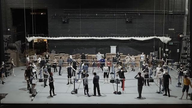 World Ballet Day 2022: Birmingham Royal Ballet Class On Stage Part 1