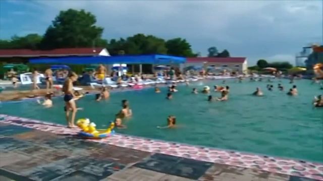 Санаторий Лаба (Краснодарский край). Термальные источники. Бассейн с минеральной водой смотреть онлайн