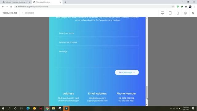 Bobsled: Business Bootstrap HTML Template смотреть онлайн