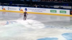 Плющенко на показательных выступлениях 28.12.14г.