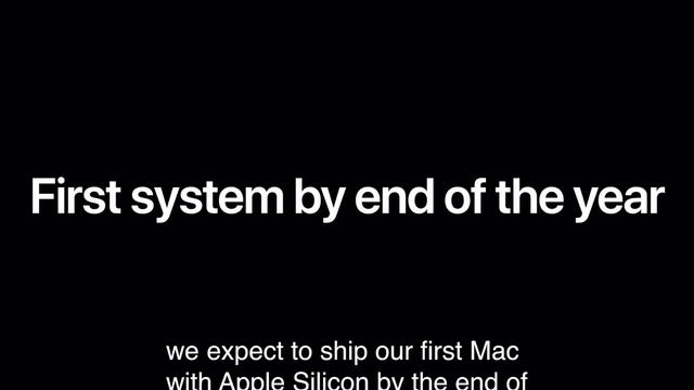 Apple ARM Mac (Apple Silicon) end 2020 release announcement смотреть онлайн