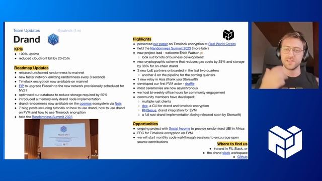 PL EngRes All Hands: April 2023 (IPFS, Filecoin, libp2p + IPLD) смотреть онлайн