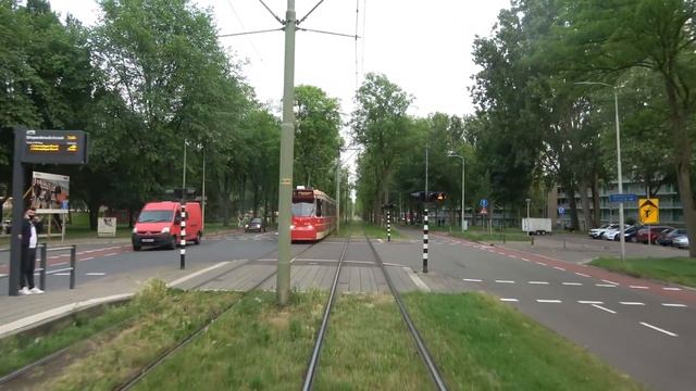 Zwarte Pad - Abtswoudsepark - World Forum | HTM tramlijn 1 | BN GTL8 3140 | 2021 смотреть онлайн