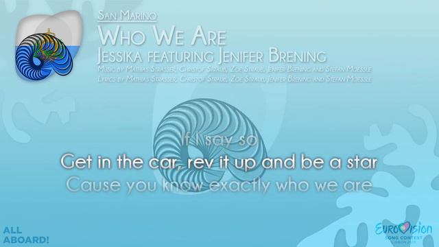 Jessika featuring Jenifer Brening - "Who We Are" (San Marino) смотреть онлайн