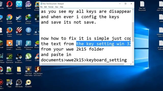 how to fix wwe 2k15 keyboard config error easily and simply 100% works смотреть онлайн