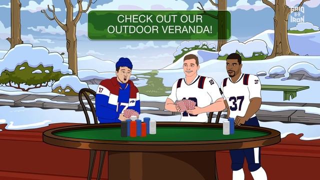 Patrick Mahomes and Other Playoff Superstars Take Over the Gridiron Heights Casino | S6E15 смотреть онлайн