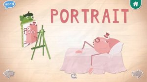 Endless Alphabet A to Z - Letter P - PESTER, PORTRAIT, POWERFUL, PRANK | Originator Games