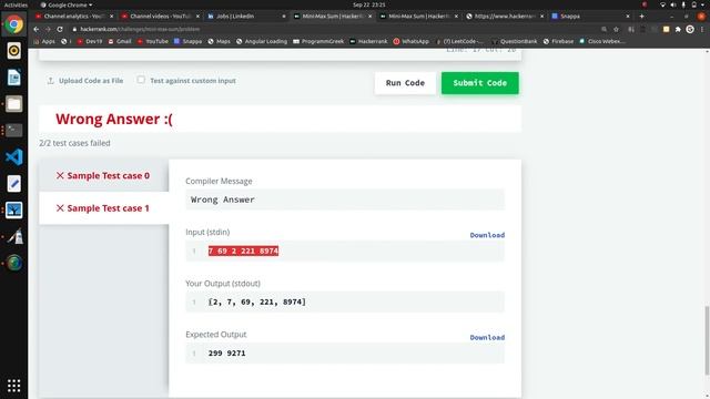 #8 Mini-Max Sum [ Another Approach ] | Hackerrank Algorithms Solution смотреть онлайн