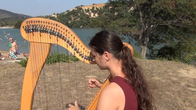 Despacito - Luis Fonsi - Harp cover by Evélina Simon - arpa - harpe смотреть онлайн
