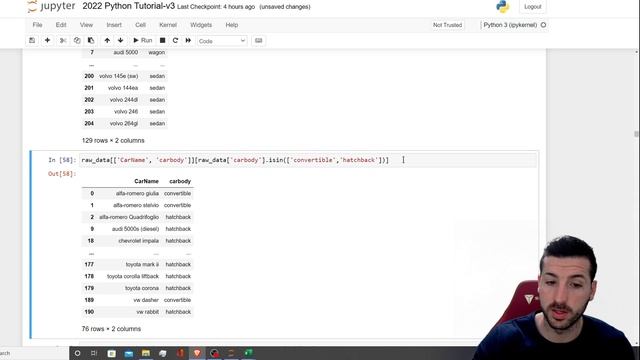 Complete PYTHON Tutorial for Data Science - Start with PANDAS and Analyze Data - For Beginners смотреть онлайн
