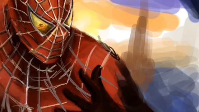 Рисование человека-паука на Nintendo DS смотреть онлайн