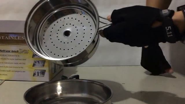 Походная посуда с AliExpress Набор туристической кухни смотреть онлайн