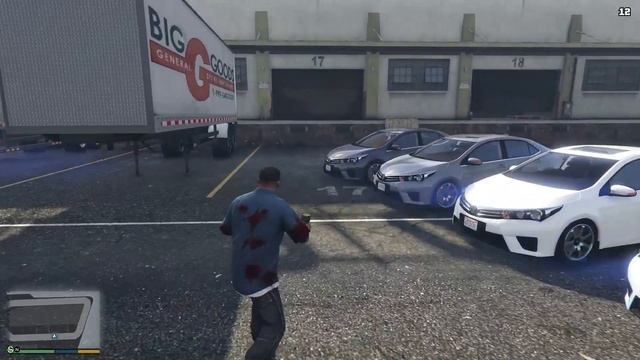 Sticky Bombs Blow Up Toyota Corolla in GTA 5 4K Ultra PC Gameplay смотреть онлайн