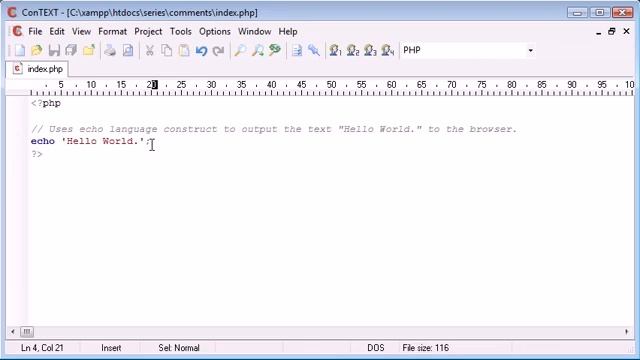 Beginner PHP Tutorial - 13 of 200 - comments (www.dynamicwebart.com) смотреть онлайн
