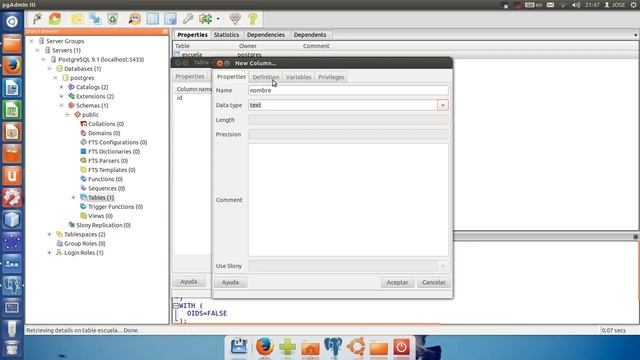 2 instalando postgres ubuntu jose смотреть онлайн