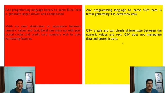 What is Difference between .CSV file and Excel File? - Explanation with Live Demo смотреть онлайн