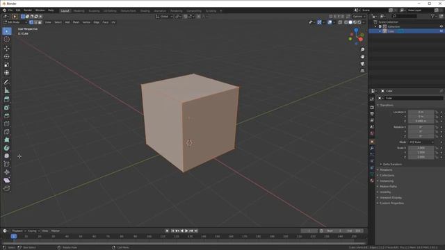 Урок 1. 3D-графика в Blender - теория, знакомство с программой смотреть онлайн