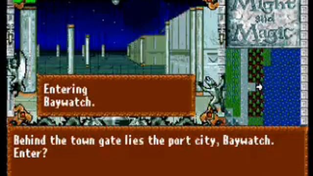 Might & Magic III Isles of Terra : PC Engine Turbografx CD version - gameplay смотреть онлайн
