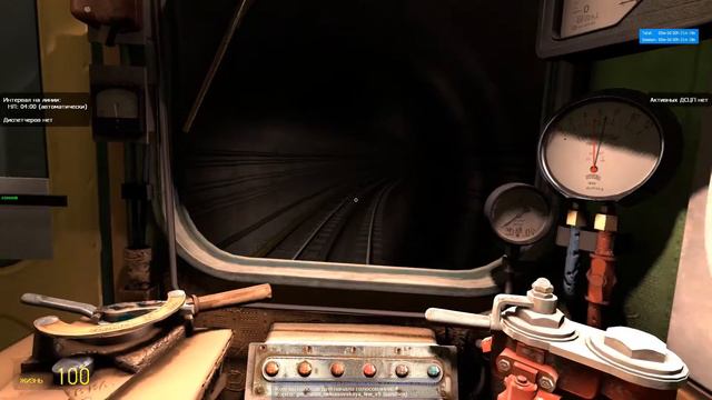 Советский московский метровагон 81-703 типа Е|Gmod Metrostroi FS#2 смотреть онлайн