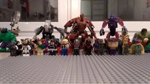 Обзор на мою коллекцию минифигурок Lego Marvel Super Heroes