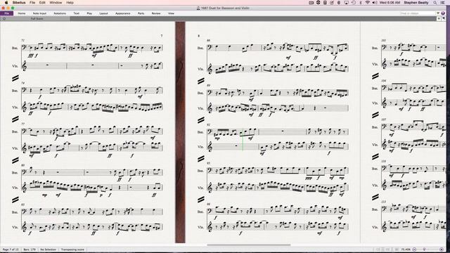 1687 Duet for Bassoon and Violin смотреть онлайн