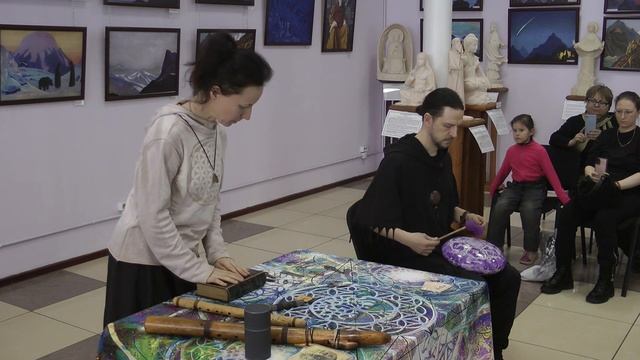 Яна и Евгений Звуковы - Zen-барабан "Мантра" смотреть онлайн