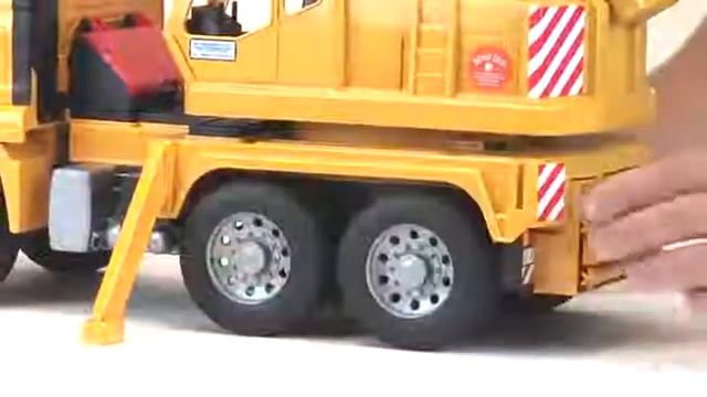 Кран Man Bruder MAN Crane Truck 02-754 смотреть онлайн