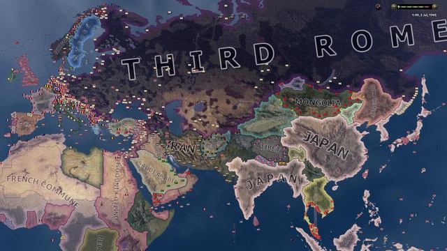 When the church takes over the Soviet Union - Hoi4 Timelapse смотреть онлайн