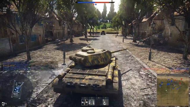 ●War Thunder● Т-44 - ультранагиб (Т-44 Gameplay - No comments - GTX 1060 6gb) смотреть онлайн