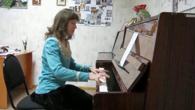 Наталья Максютина играет авторский романс для фортепиано смотреть онлайн