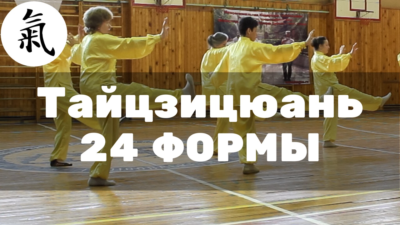 Тайцзицюань 24 формы. Видео выступление
