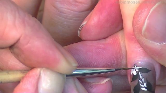 Nail Art | DIY Matte Black Nails | Spring daisies Design Tutorial смотреть онлайн