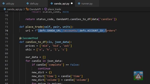 Forex bot & backtest system with Python #64 - Live bot - Making a trade смотреть онлайн