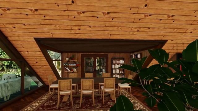 A-Frame House | Tropical House Design смотреть онлайн