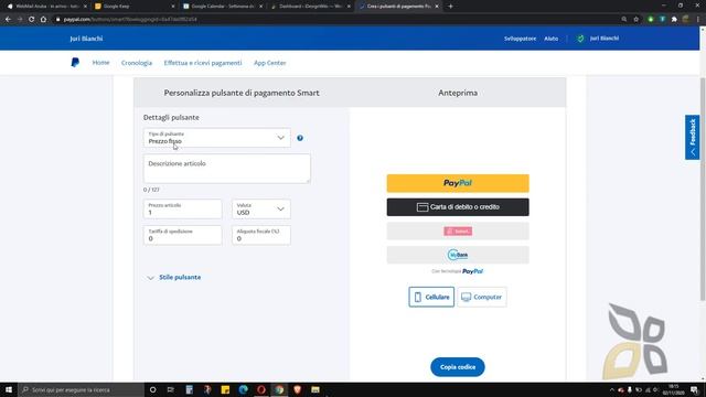 Video Guida - Modulo di Pagamento con PayPal o Carta di Credito e Debito, Pagina su Sito eCommerce смотреть онлайн