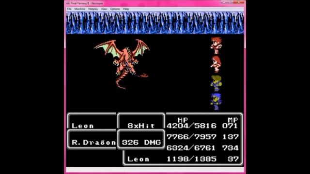 Final Fantasy II / 1988 NES / All Boss Battles смотреть онлайн