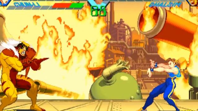 #226 X-Men vs Street Fighter Hidden Characters (2/2): Chun Li (SFAlpha outfit) gameplay. смотреть онлайн