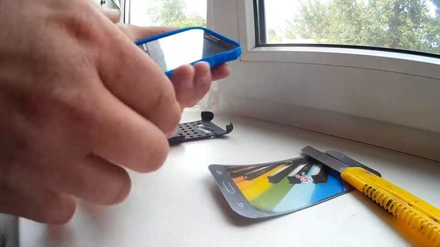 Распаковка. Чехол с подставкой. Samsung J5, J500 смотреть онлайн