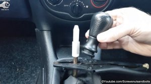 Peugeot 206 Gear Knob and Gaiter Removal and Refitting