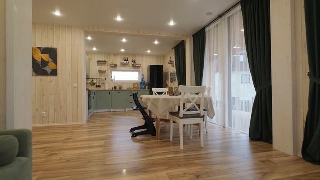 Одноэтажный модульный дом в современном стиле/Flat House для большой семьи/Обзор Дома смотреть онлайн